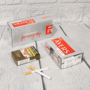 JPS | King Size Silver Stream | 200 Cigarettes | 10 Packs | (1 Sleeve)