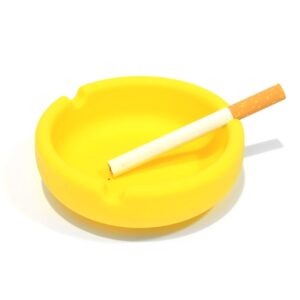 Silicone Cigarette Ashtray | Yellow